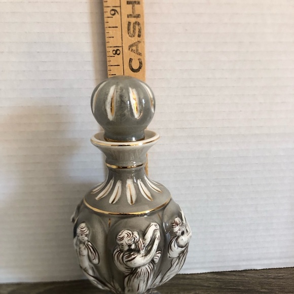 Vtg ELPA Alcobaca Hand Painted Perfume Bottle - Picture 14 of 14